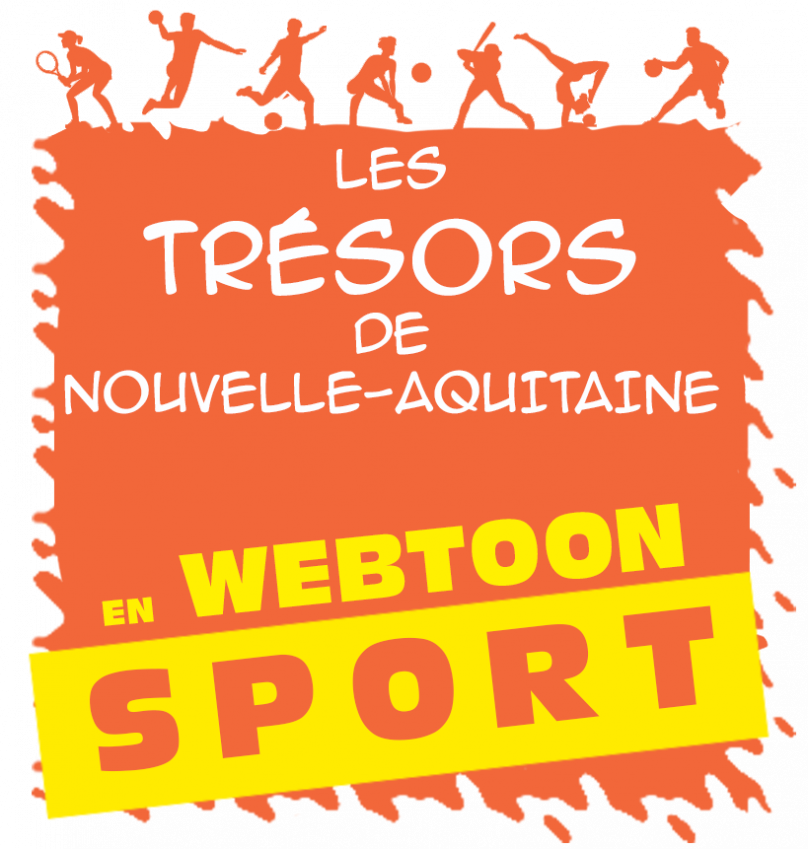 Logo les tresors de nouvelle-aquitaine en webtoon sports et sportifs